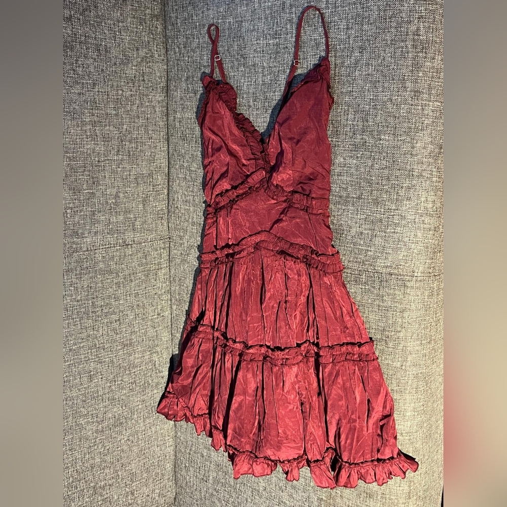 Red dress